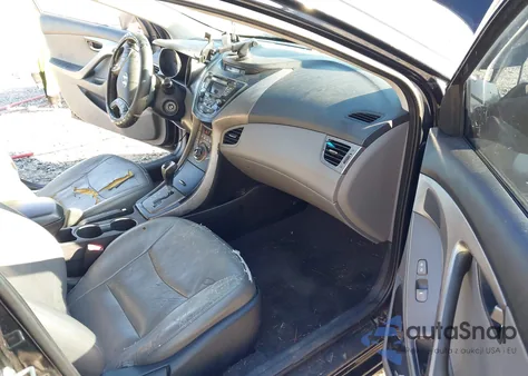 2013 Hyundai Elantra Limited from USA, damaged, VIN 5NPDH4AE6DH420527